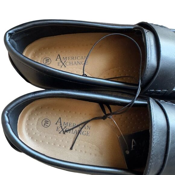 American Exchange Women’s Black Loafers Size 7W NWT - Picture 8 of 12
